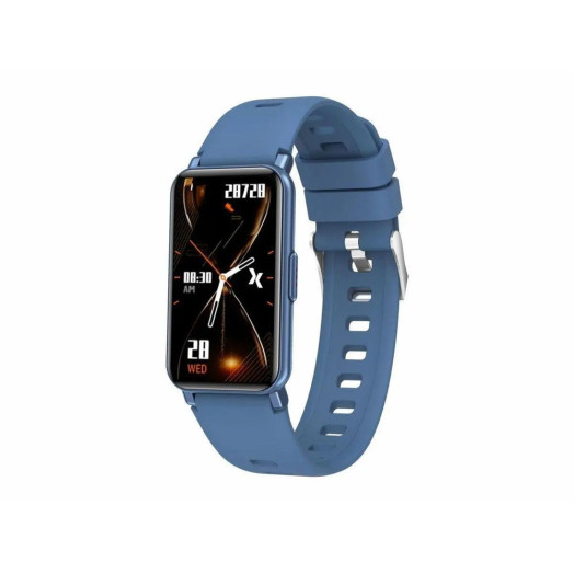 Розумний годинник Maxcom FIT FW53 NITRO 43 мм з GPS, синій
