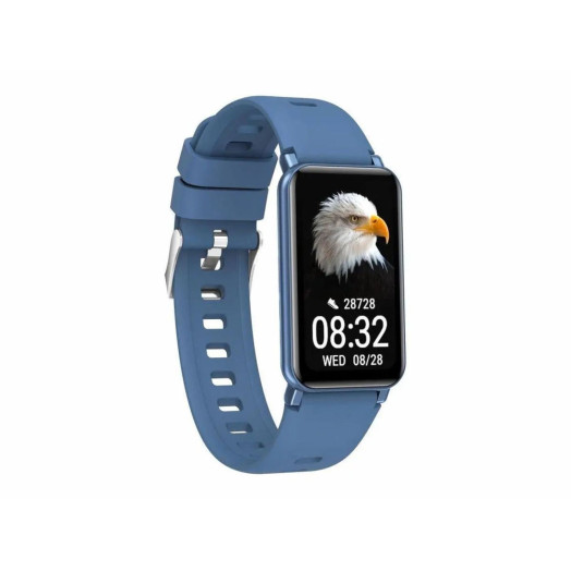 Розумний годинник Maxcom FIT FW53 NITRO 43 мм з GPS, синій