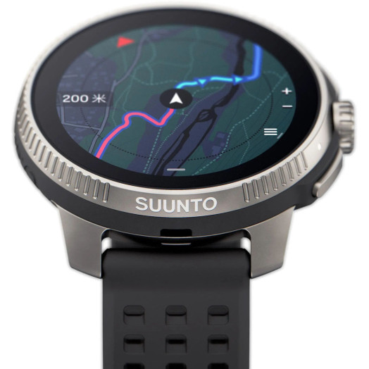 Спортивний годинник Suunto Race Titanium 49 мм з GPS, титановий