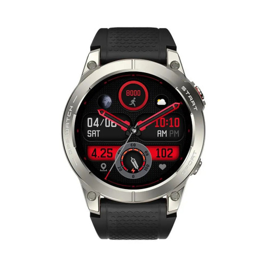 Розумний годинник Manta Activ X 47mm GPS Silver