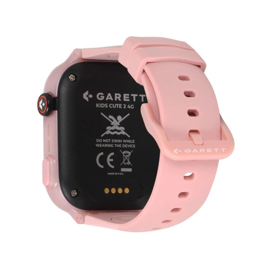 Розумний годинник Garett Kids Cute 2 45mm LTE Pink