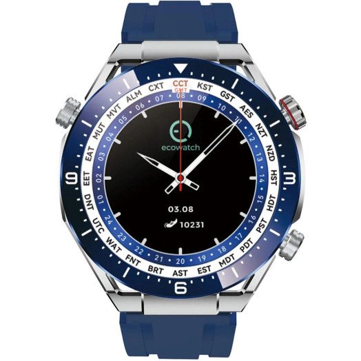 Розумний годинник Ecowatch 1 Silver
