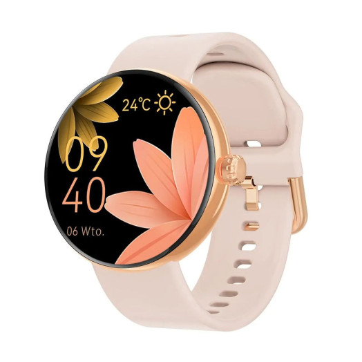 Розумний годинник Forever Forevive 5 SB-365 41 мм із рожевого золота