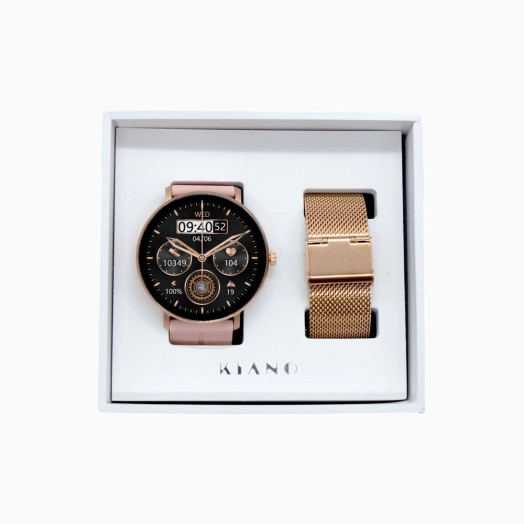 Смарт-годинник Kiano Watch Venus Gold/Pink