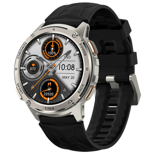 Розумний годинник Maxcom FW110 Titan Chronos Silver