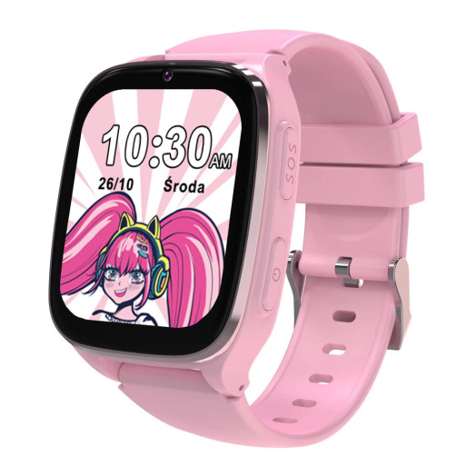 Kiano Watch KID 4G LTE Smartwatch Pink