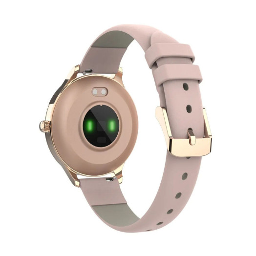 Розумний годинник Forever Velora SB-306 38 мм рожеве золото