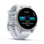 Смарт-годинник Garmin Fenix 8 43 мм з GPS, білий