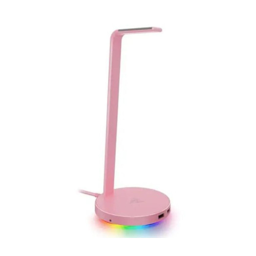 Підставка для навушників Razer Base Station Chroma V2 Quartz Pink
