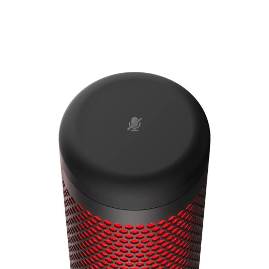 Дротовий конденсаторний мікрофон HyperX Quadcast чорний