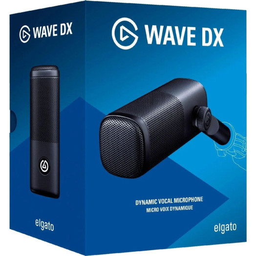 Провідний динамічний мікрофон Elgato WAVE DX чорний