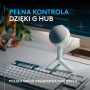 Дротовий конденсаторний мікрофон Logitech Yeti Orb білий