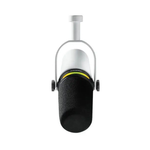 Провідний динамічний мікрофон Shure MV7+ K білий