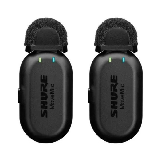 Мікрофон Shure MoveMic Two 2шт. Бездротовий чорний