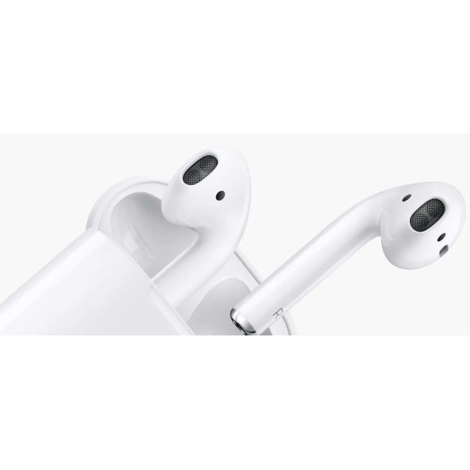 Apple AirPods 2-го покоління із зарядним футляром-вкладишем білого кольору