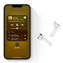 Apple AirPods 2-го покоління із зарядним футляром-вкладишем білого кольору