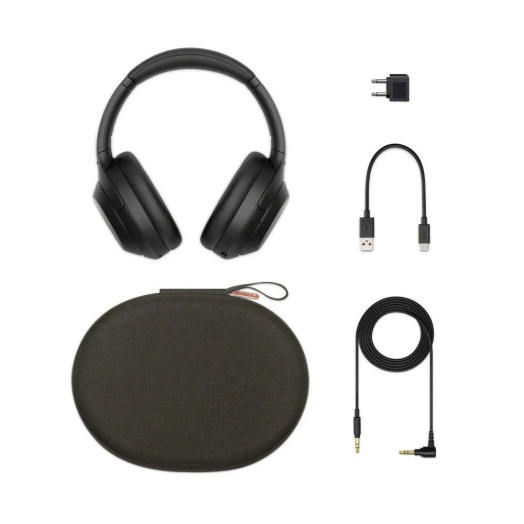Бездротові накладні навушники Sony WH-1000XM4 ANC чорні
