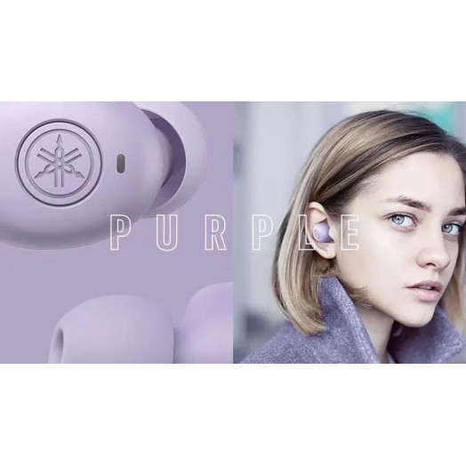 Бездротові навушники Yamaha TW-E3B In-Ear Bluetooth 5.0 Purple