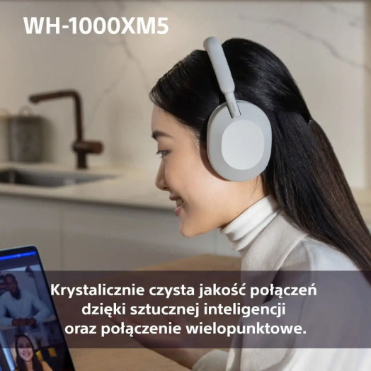 Бездротові навушники Sony WH-1000XM5 ANC On-Ear Bluetooth 5.2 Grey