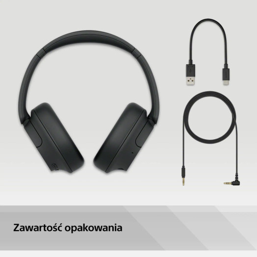 Бездротові навушники Sony WH-CH720N ANC On-Ear Bluetooth 5.2 Black