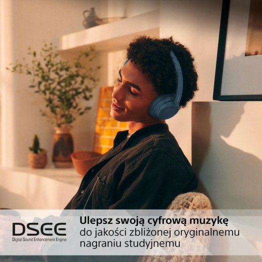 Бездротові навушники Sony WH-CH720N ANC On-Ear Bluetooth 5.2 Blue