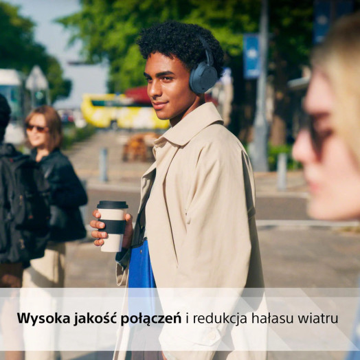 Бездротові навушники Sony WH-CH720N ANC On-Ear Bluetooth 5.2 Blue