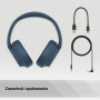 Бездротові навушники Sony WH-CH720N ANC On-Ear Bluetooth 5.2 Blue
