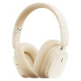 Бездротові навушники Baseus Bowie H1i ANC On-Ear Bluetooth 5.3 Cream