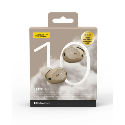Бездротові навушники Jabra Elite 10 In-Ear Bluetooth 5.3 Cream