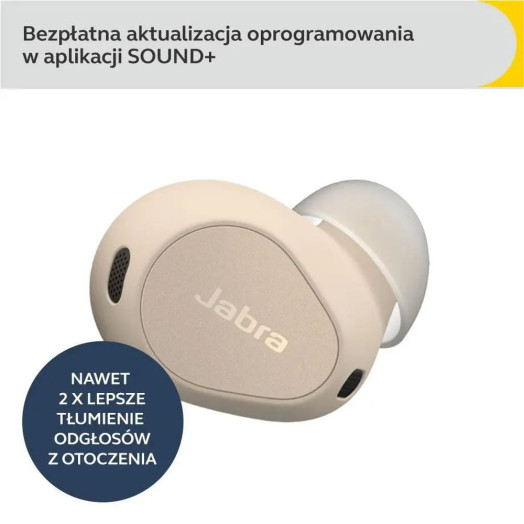 Бездротові навушники Jabra Elite 10 In-Ear Bluetooth 5.3 Cream
