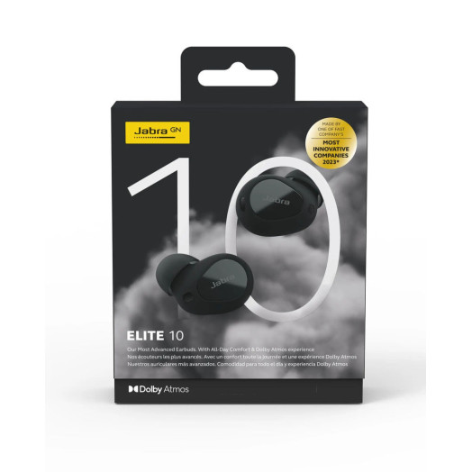 Бездротові навушники Jabra Elite 10 In-Ear Bluetooth 5.3 Glossy Black