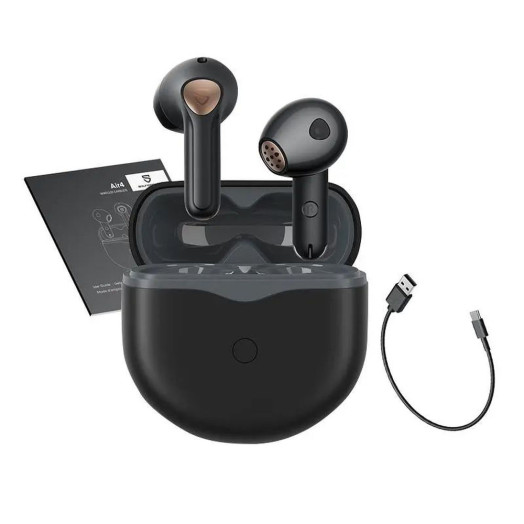 Бездротові навушники Soundpeats Air4 In-Ear Bluetooth 5.3 Black