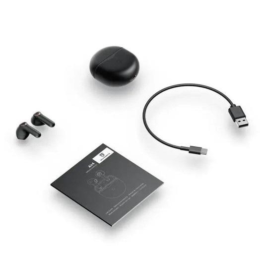 Бездротові навушники Soundpeats Air4 In-Ear Bluetooth 5.3 Black