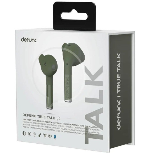 Бездротові навушники DeFunc True Talk In-Ear Bluetooth 5.2 Green