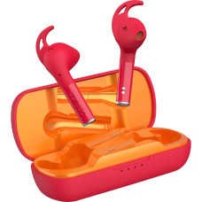 DeFunc True Sport Wireless Headphones In-Ear Bluetooth 5.2 Red