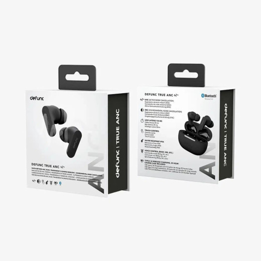 Бездротові навушники DeFunc True ANC In-Ear Bluetooth 5.3 Black
