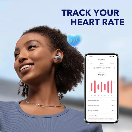 Бездротові навушники Soundcore Liberty 4 In-Ear Bluetooth 5.3 Blue
