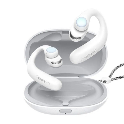 Бездротові навушники QCY T15 Crossky GTR Bone Conduction Bluetooth 5.3 White