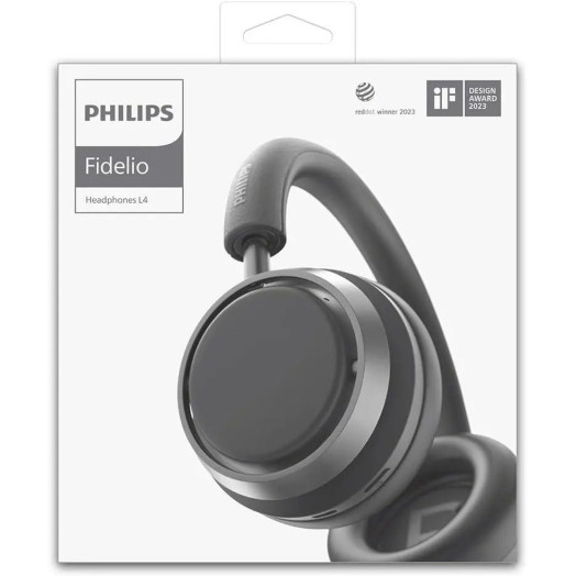 Бездротові навушники Philips Fidelio L4 On-Ear Bluetooth 5.3 Black