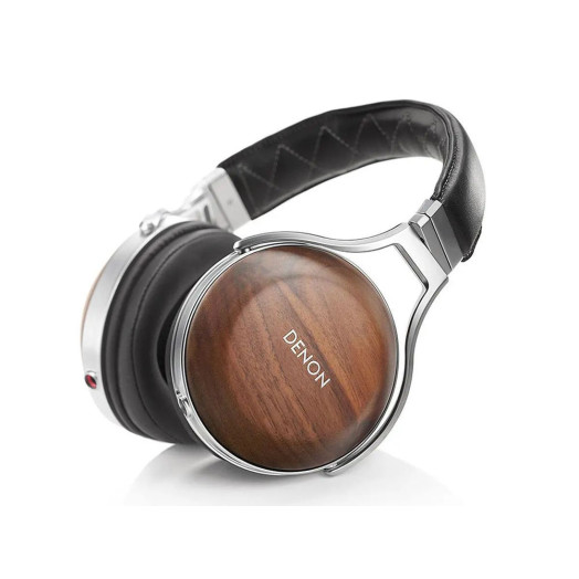 Накладні дротові навушники Denon AH-D7200 коричнево-сріблясті