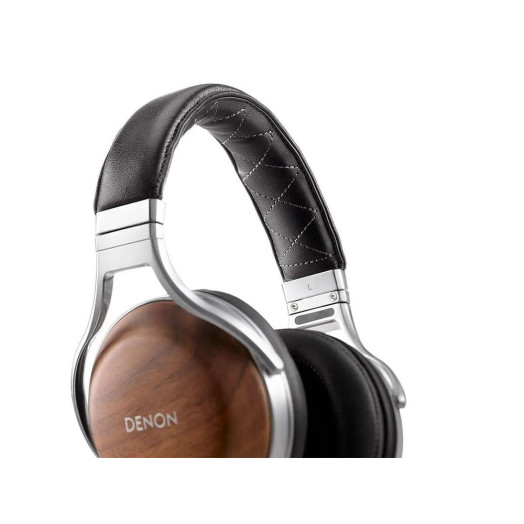 Накладні дротові навушники Denon AH-D7200 коричнево-сріблясті