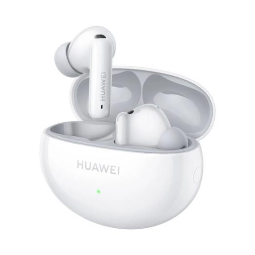 Бездротові навушники Huawei FreeBuds 6i ANC із зарядним футляром In-Ear Bluetooth 5.3 White