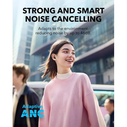 Бездротові навушники Soundcore A30i ANC In-Ear Bluetooth 5.4 Black