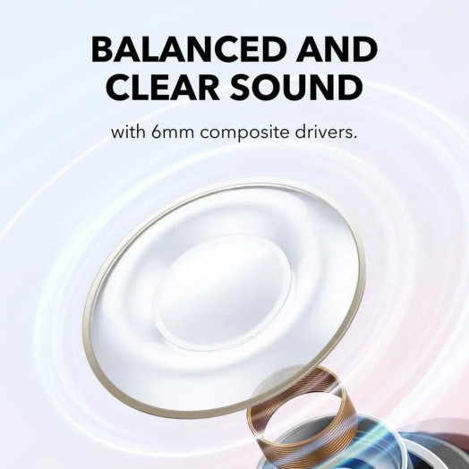 Бездротові навушники Soundcore A30i ANC In-Ear Bluetooth 5.4 Pink