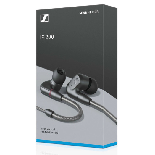 попередній перегляд Дротові навушники-вкладиші Sennheiser IE 200 чорні