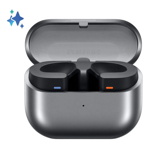Бездротові навушники-вкладиші Samsung Galaxy Buds 3 SM-R530NZA, сріблясті