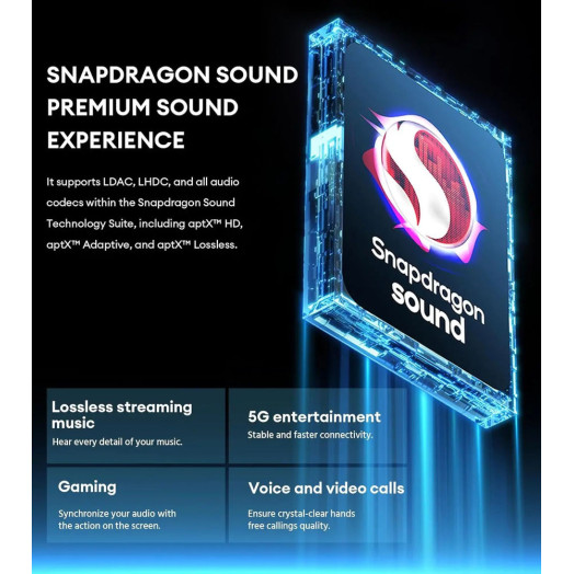 Бездротові навушники Edifier Stax Spirit S5 On-Ear Bluetooth 5.4 Black