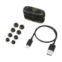 Бездротові навушники-вкладиші Audio-Technica ATH-CKS30TW+ Bluetooth 5.1 прозорі-чорні