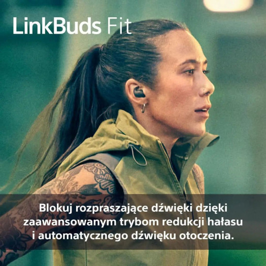 Бездротові навушники Sony LinkBuds Fit WF-LS910NB In-Ear Bluetooth 5.3 Black