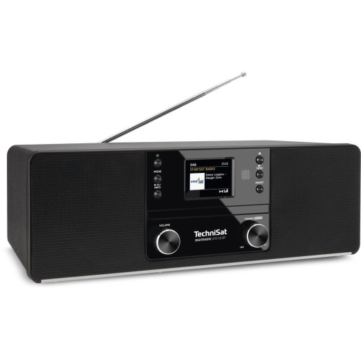 TechniSat DigitRadio 370 CD BT Радіоприймач FM DAB+ Bluetooth Чорний